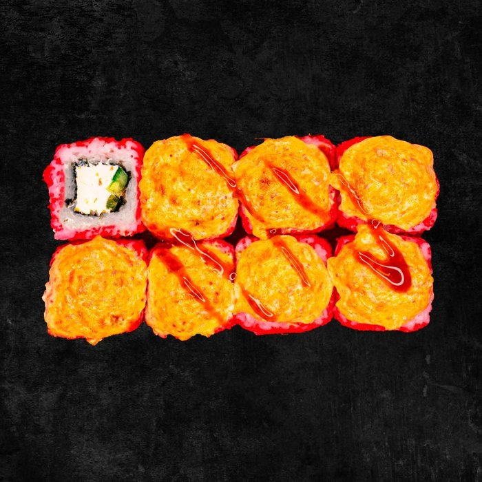 Запеченный с лососем