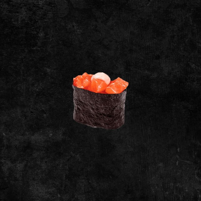 Суши спайсис лососем