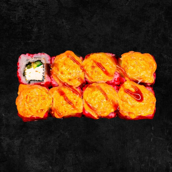 Запеченный с окунем